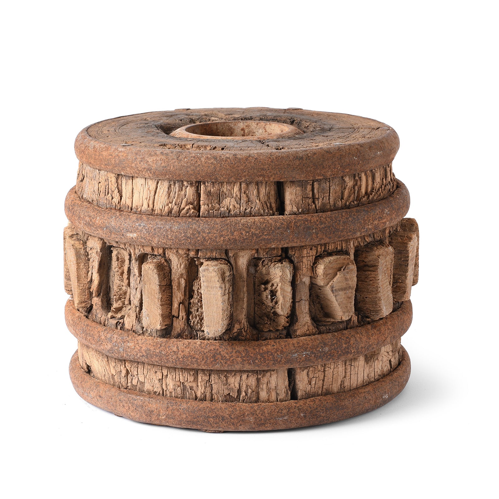 Old Wheel Hub From Shandong Province - 19thC | Indigo Antiques