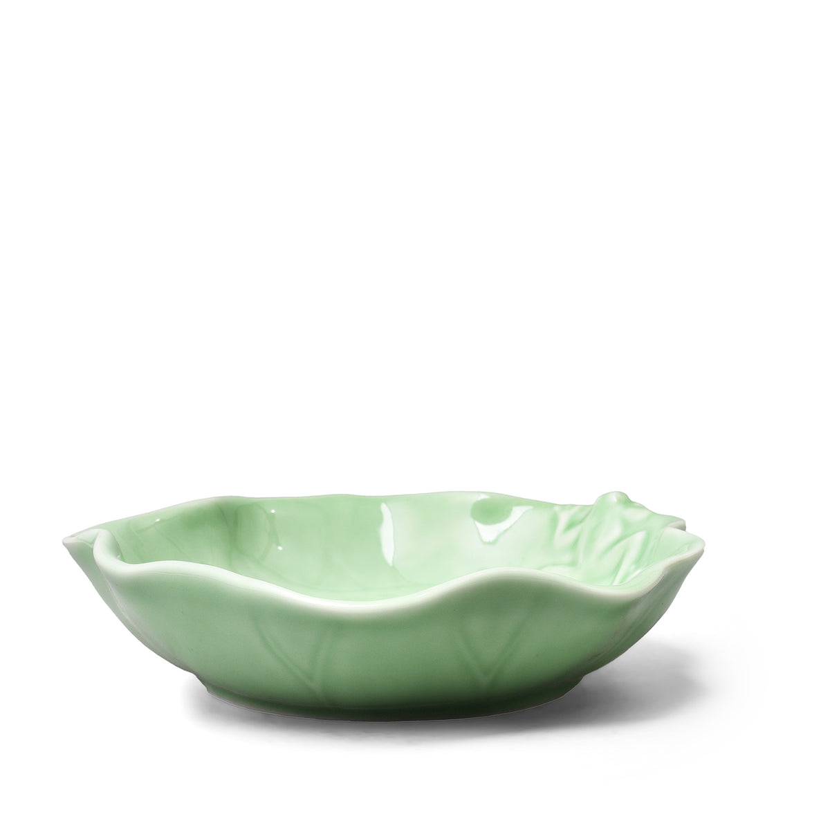 Porcelain  Bowl With Frog Design - Celadon Glaze | Indigo Antiques