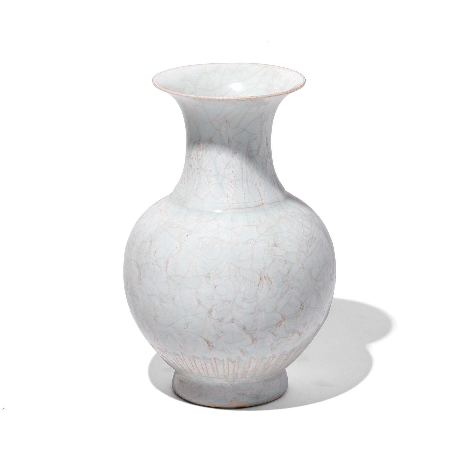 Glazed Celadon Vase - Song Dynasty Style | Indigo Oriental Antiques