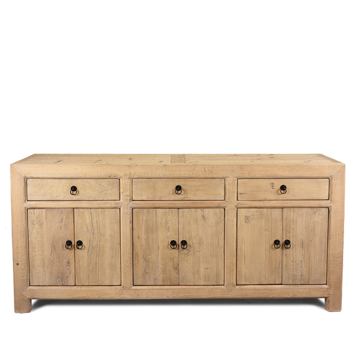 Vintage Sideboard From Mongolia With Drawers - Ca 1930's | Indigo Antiques