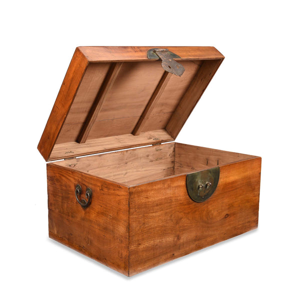 Vintage Camphor Trunk from Shanghai - Early 20thC