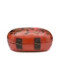 Vintage Lacquer Jewellery Box From Peking