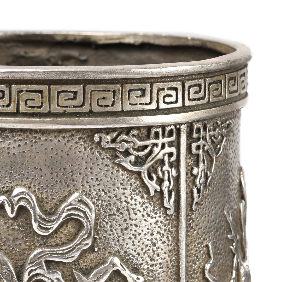 Corner Detail From Reproduction Tibetan Incense  Stick Holder | Indigo Antiques