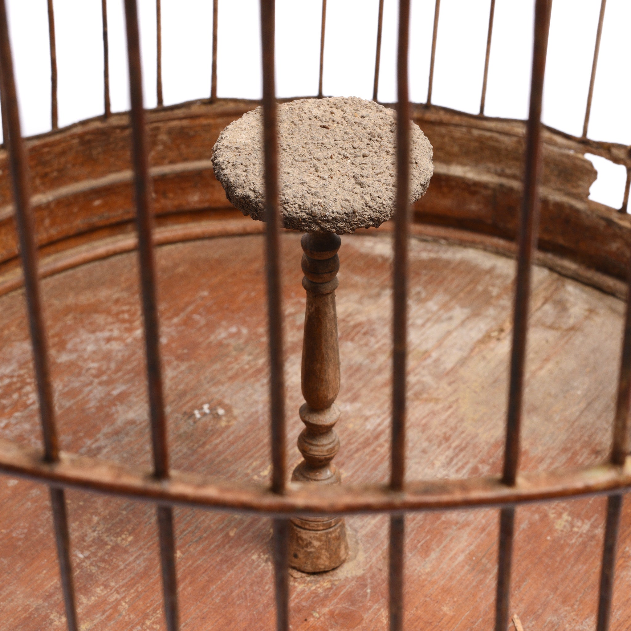 Bamboo Bird Cage From Peking - Ca 80 Yrs Old Bamboo Bird Cage From Peking - Ca 80 Yrs Old