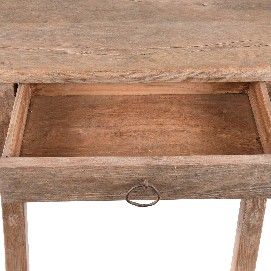 Drawer Interior From Elm Wine Table From Shanxi - 19thC | Indigo Antiques