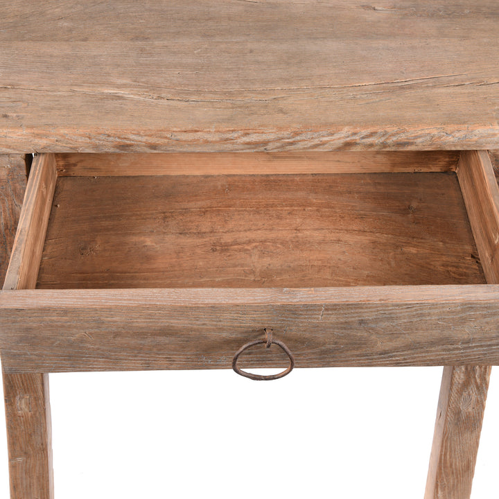 Drawer Interior From Elm Wine Table From Shanxi - 19thC | Indigo Antiques