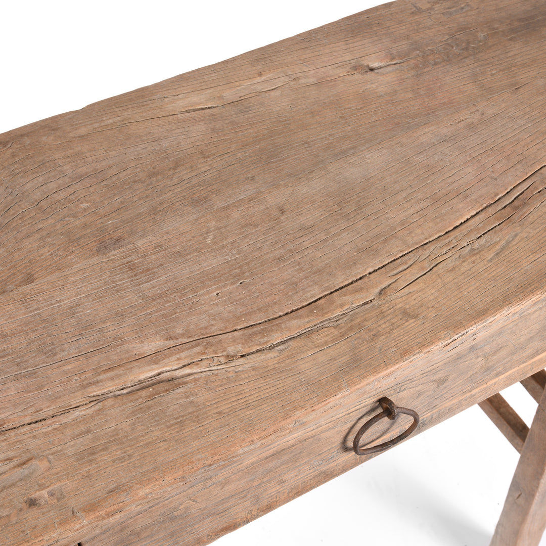 Surface Of Elm Wine Table From Shanxi - 19thC | Indigo Antiques