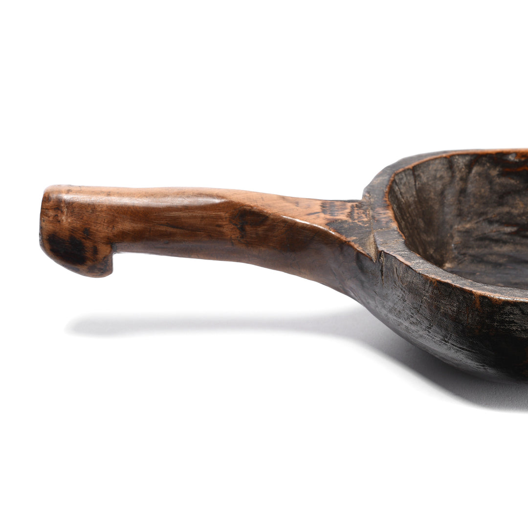 Antique Old Poplar Wood Grain Scoop - 19th Century | Indigo Antiques