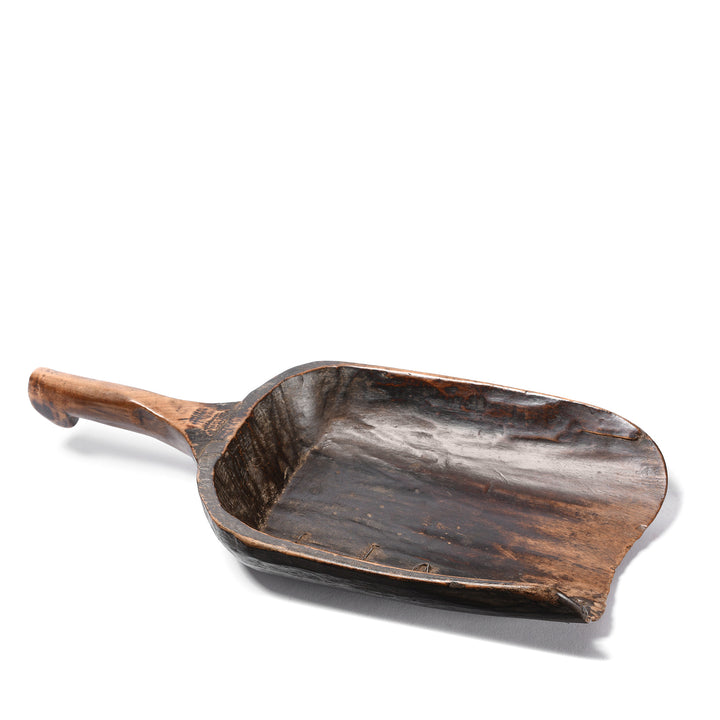 Antique Old Poplar Wood Grain Scoop - 19th Century | Indigo Antiques
