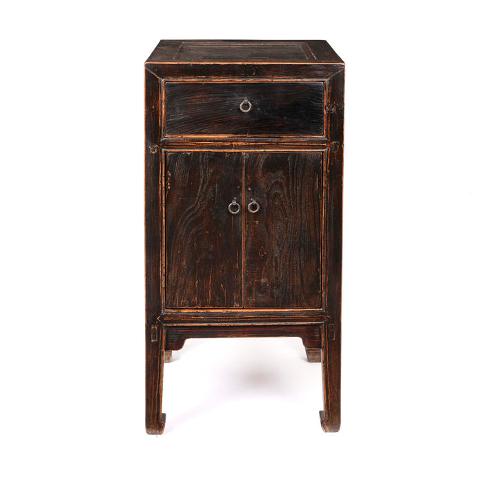 Black Lacquer Side Cabinet From Shanxi - 19thC | Indigo Antiques
