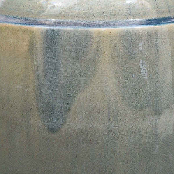 Celadon Glaze Tea Jar Table Lamp