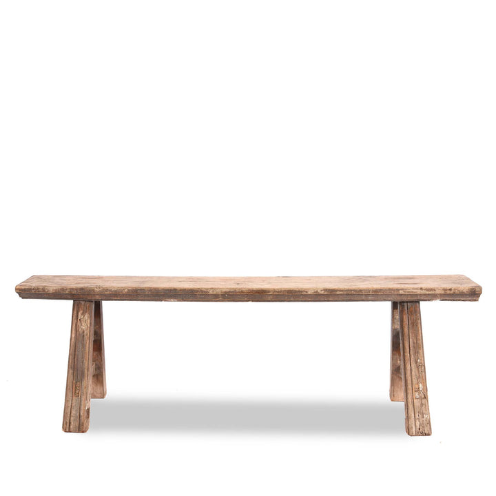 Pair Of Walnut Benches From Shanxi - 19thC | Indigo Antiques