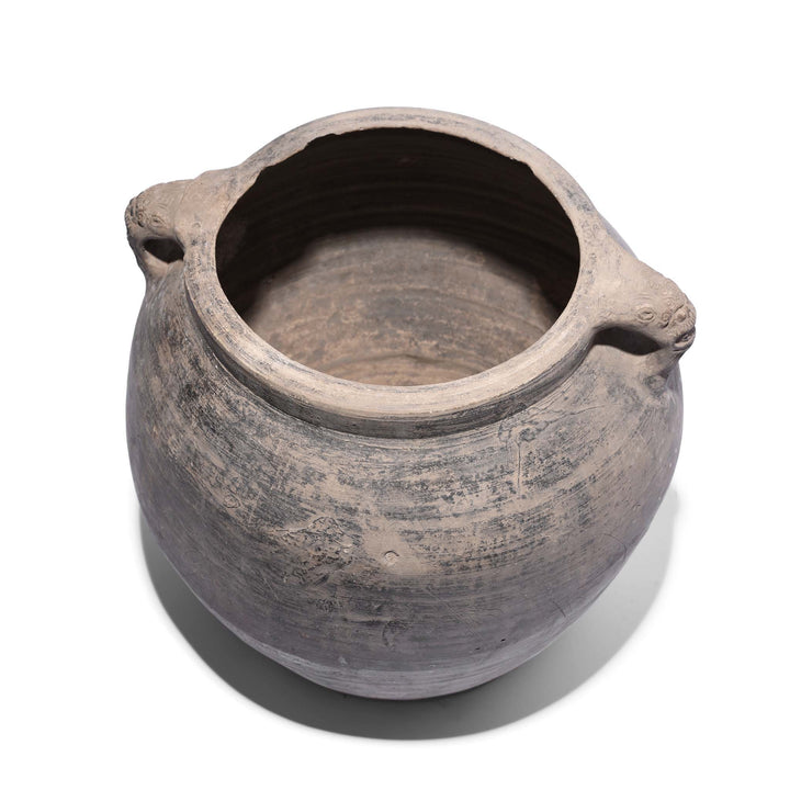 Top Down View From Terracotta Storage Jar From Shanxi -19thC | Indigo Antiques