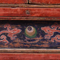 A Pair Of Painted Mongolian Side Cabinet - 19thC