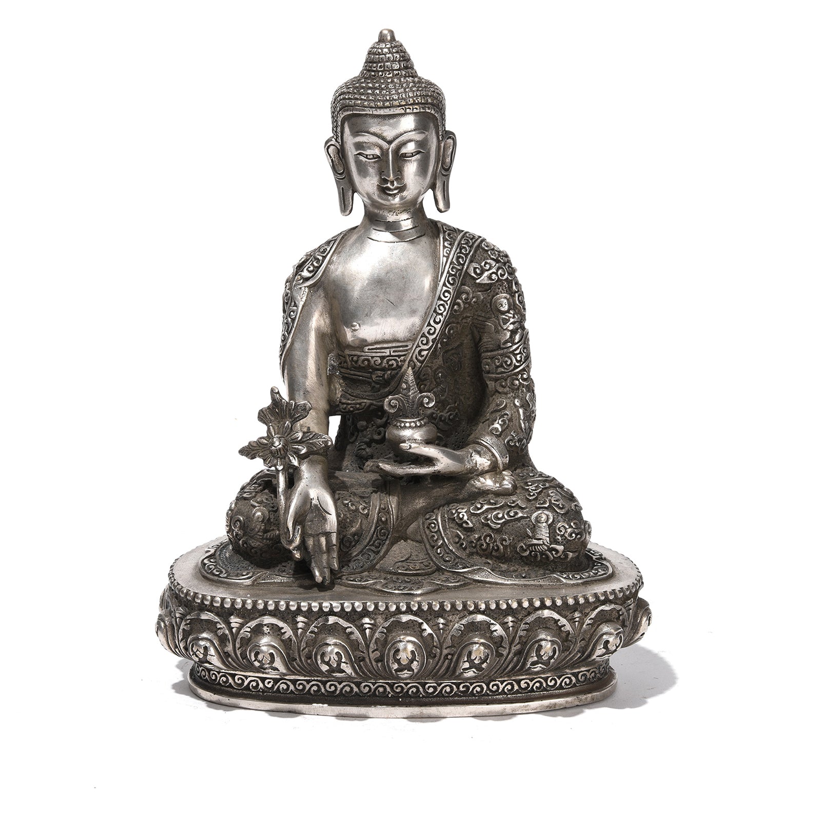 Medicine Buddha Statue - Varada Mudra | Indigo Antiques