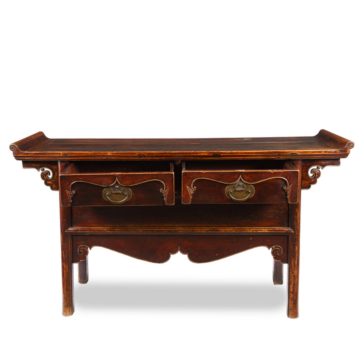 Drawers Open View Of Sideboard From Hebei - 19thC | Indigo Antiques