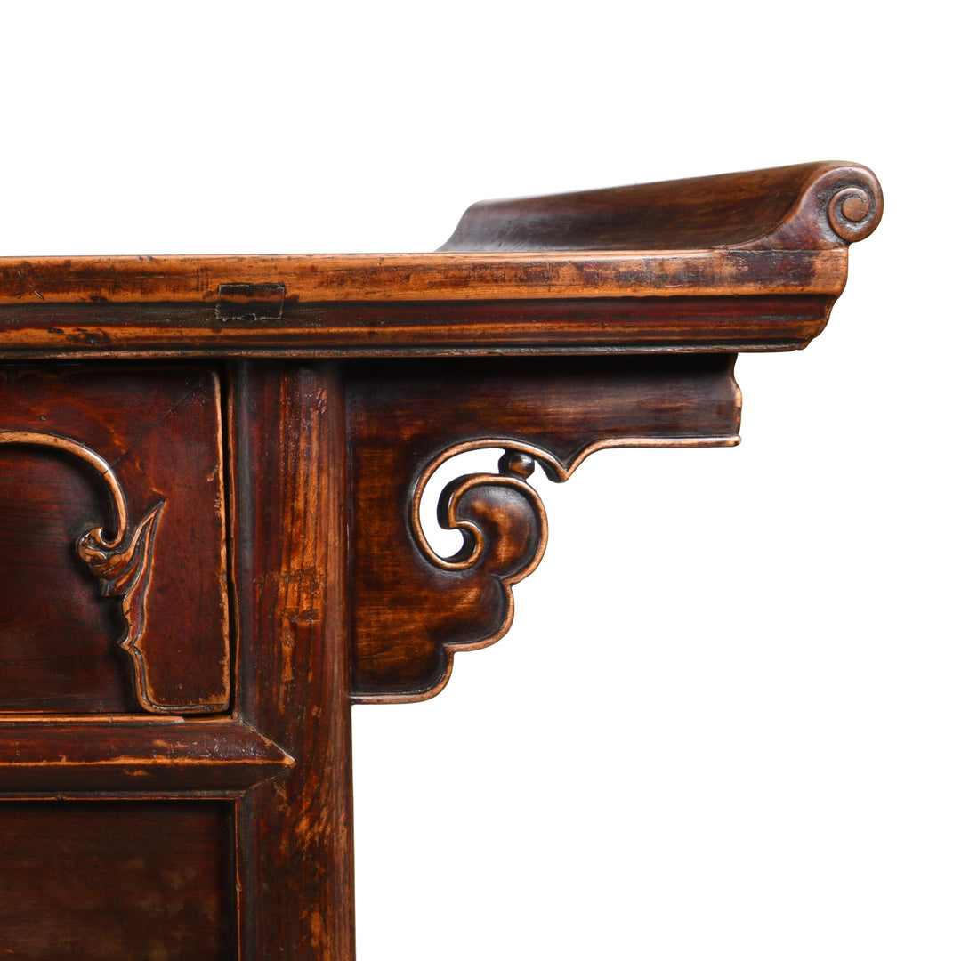 Carving Detail From Sideboard From Hebei - 19thC | Indigo Antiques