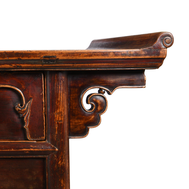 Carving Detail From Sideboard From Hebei - 19thC | Indigo Antiques