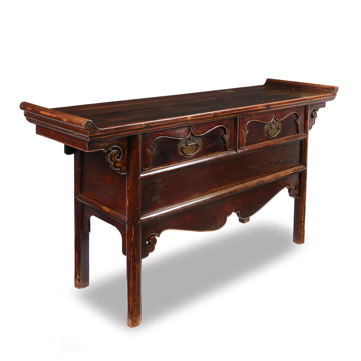 Angled View Of Sideboard From Hebei - 19thC | Indigo Antiques