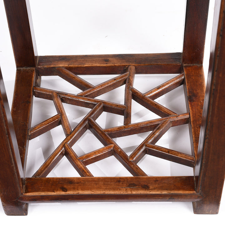 Cracked Ice Effect Chinese Tea Table From Jiangsu - 19thC | Indigo Antiques