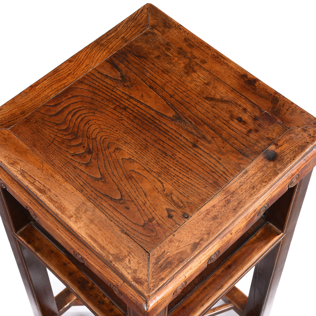 Surface Detail From Chinese Tea Table From Jiangsu - 19thC | Indigo Antiques