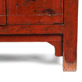 Chinese Red Lacquer Bedside Cabinet - 19thC