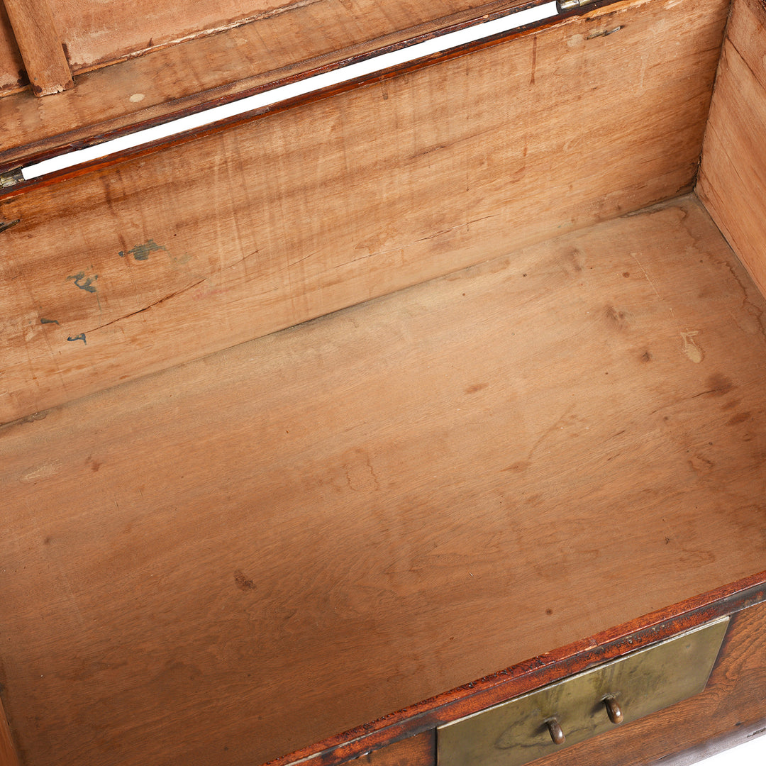 Interior Of Antique Chinese Camphor Chest From Tianjin - 19thC | Indigo Antiques