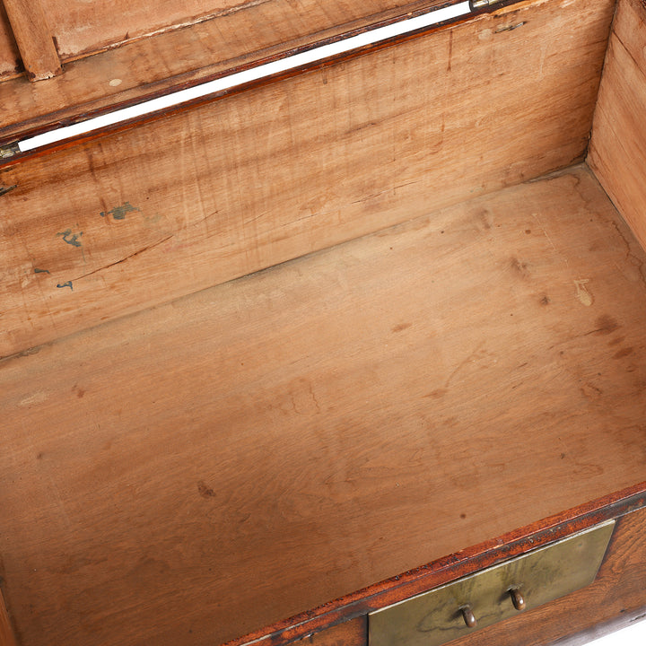 Interior Of Antique Chinese Camphor Chest From Tianjin - 19thC | Indigo Antiques