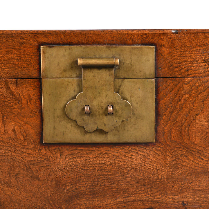 Latch Detail From Antique Chinese Camphor Chest From Tianjin - 19thC | Indigo Antiques