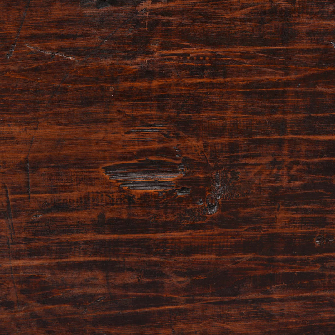 Reverse Detail From Painted Zeeba Chest From Tibet - Late 18thC | Indigo Antiques