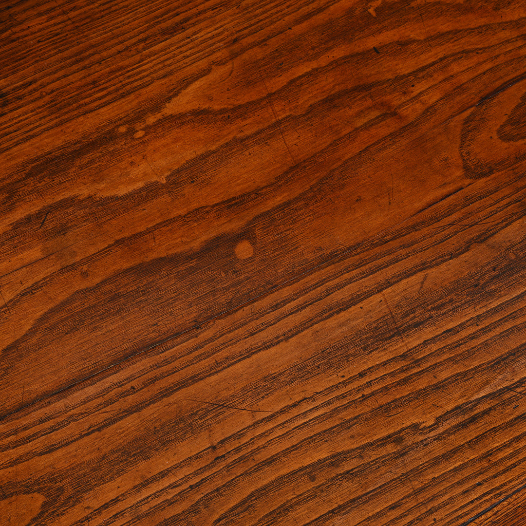 Surface Detail From 3 Drawer Red Elm Desk From Shanxi - 19thC | Indigo Antiques