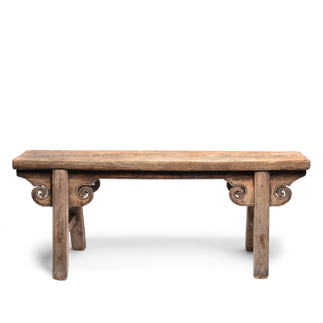 Spring Bench From Shanxi Province - Ca 100 Yrs Old | Indigo Antiques