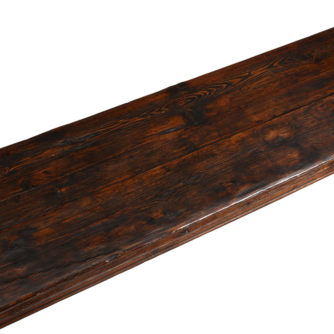 Surface Detail From Chinese Altar Table - Cedar - 19thC | Indigo Antiques