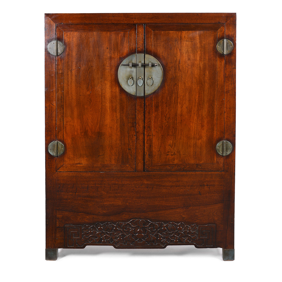 Catalpa Wood Ming Style Cabinet From Peking - 19thC | Indigo Antiques