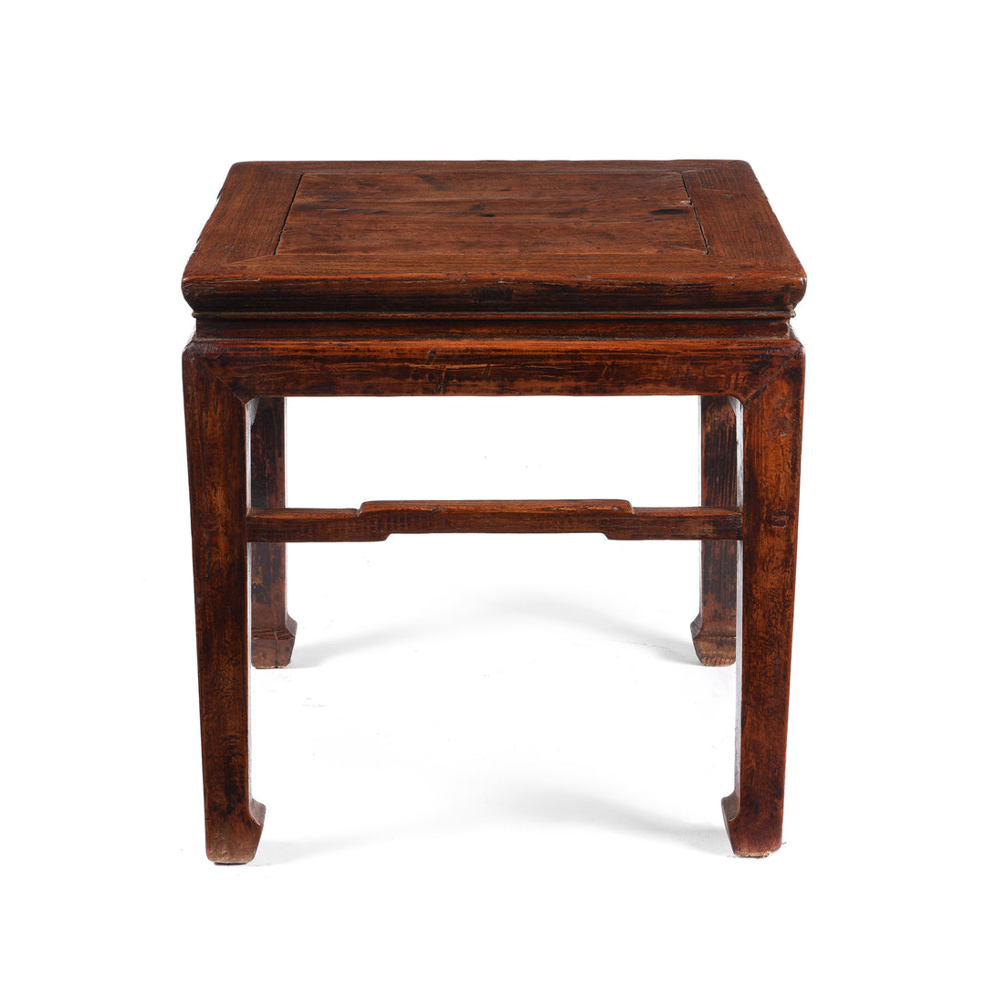Option 2 From Pair Of Chinese Elm Square Side Tables  - 19thC | Indigo Antiques