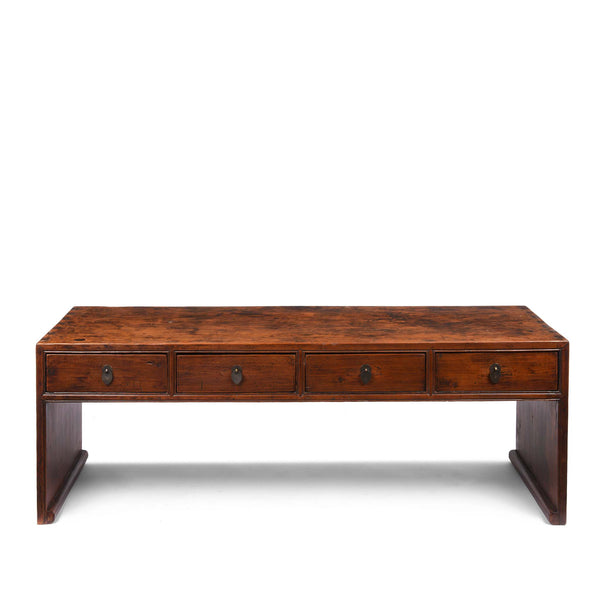 Cedar Kang Table From Tianjin - 19thC