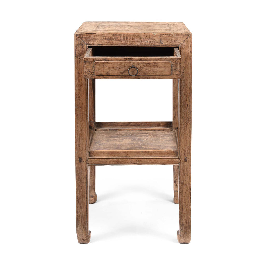 Open Drawer View From Chinese Flower Stand From Shanxi -19thC | Indigo Antiques