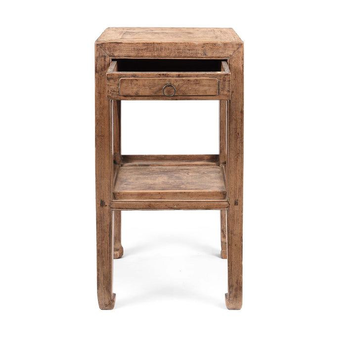 Open Drawer View From Chinese Flower Stand From Shanxi -19thC | Indigo Antiques