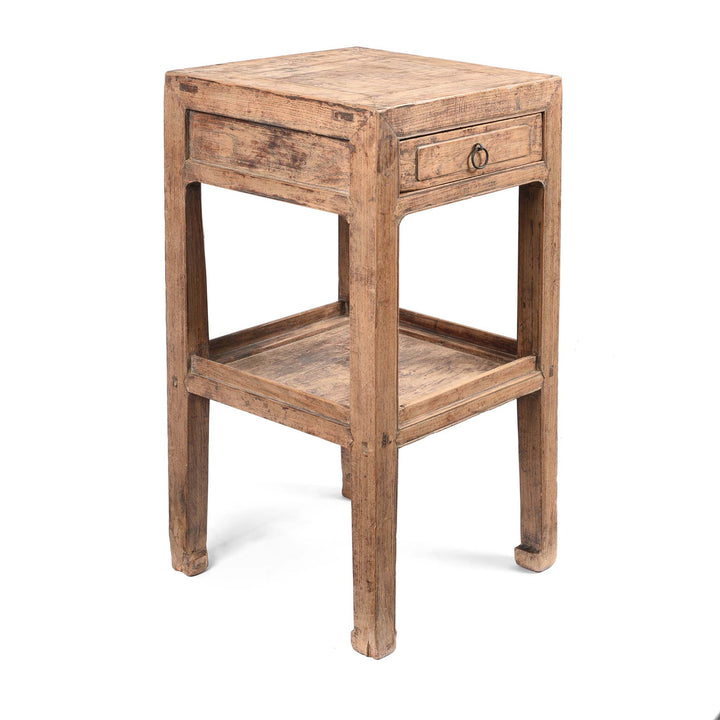 Angled View Of Chinese Flower Stand From Shanxi -19thC | Indigo Antiques