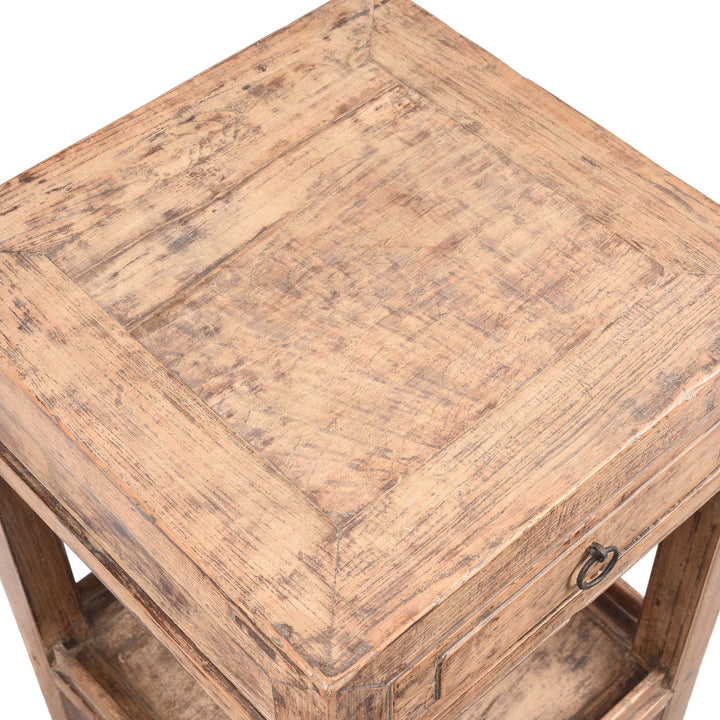 Surface View Of Chinese Flower Stand From Shanxi -19thC | Indigo Antiques