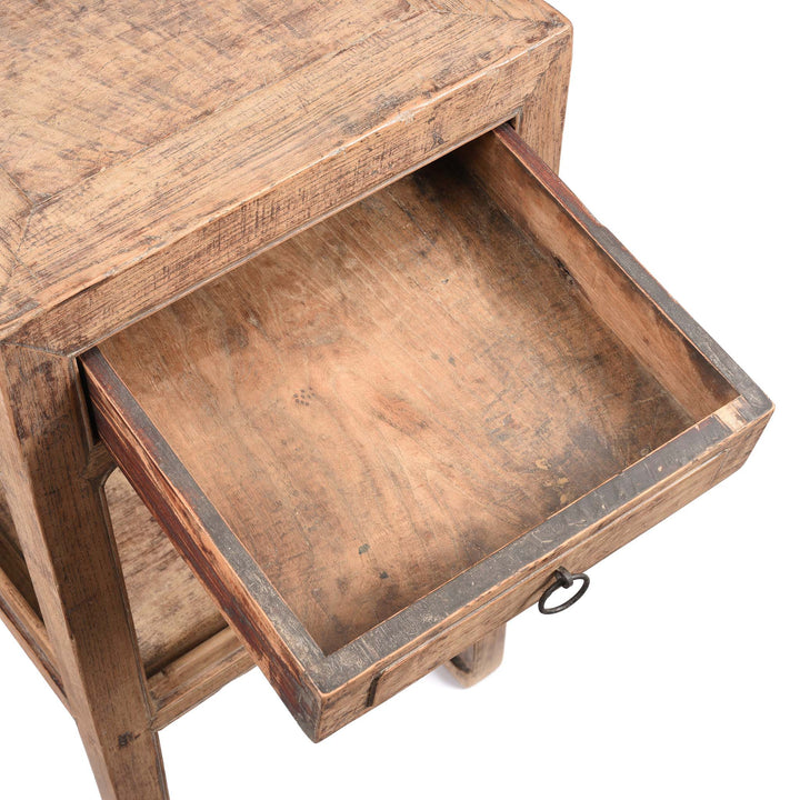 Drawer Interior Of Chinese Flower Stand From Shanxi -19thC | Indigo Antiques