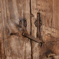 Iron Bound Elm Doors From Shanxi Province - 19thC