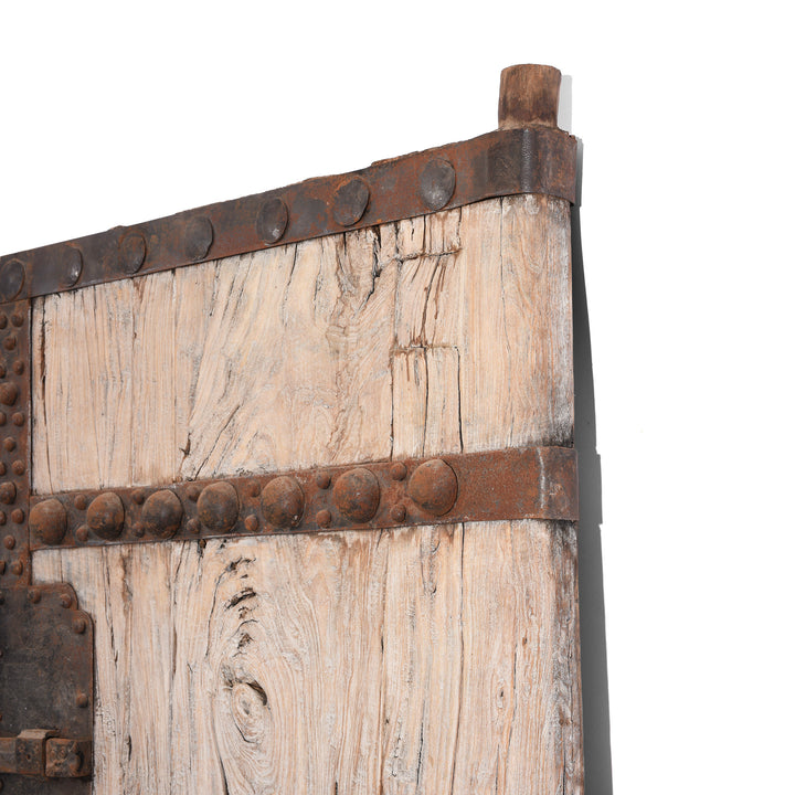 Hinge Pivot Detail From Iron Bound Elm Doors From Shanxi Province - 19thC | Indigo Antiques