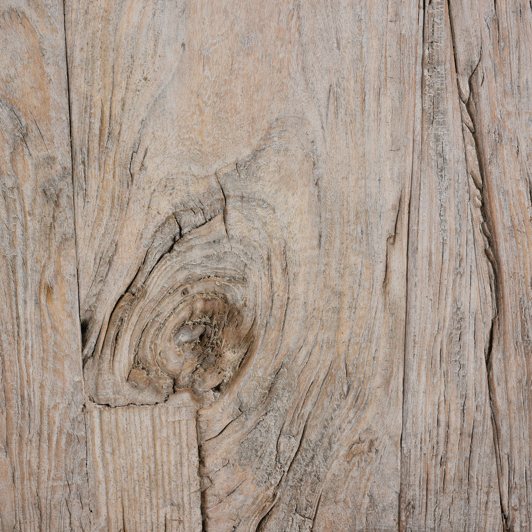 Wood Detail From Iron Bound Elm Doors From Shanxi Province - 19thC | Indigo Antiques