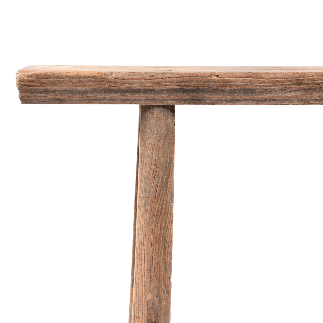 Corner Detail From Antique Chinese Spring Bench From Shanxi Province - 19thC | Indigo Antiques