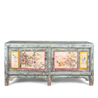 Painted 2 Door Sideboard From Shanxi - Ca 1920