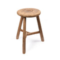 Farmers Milking Stool From Shanxi Province - Ca 1900