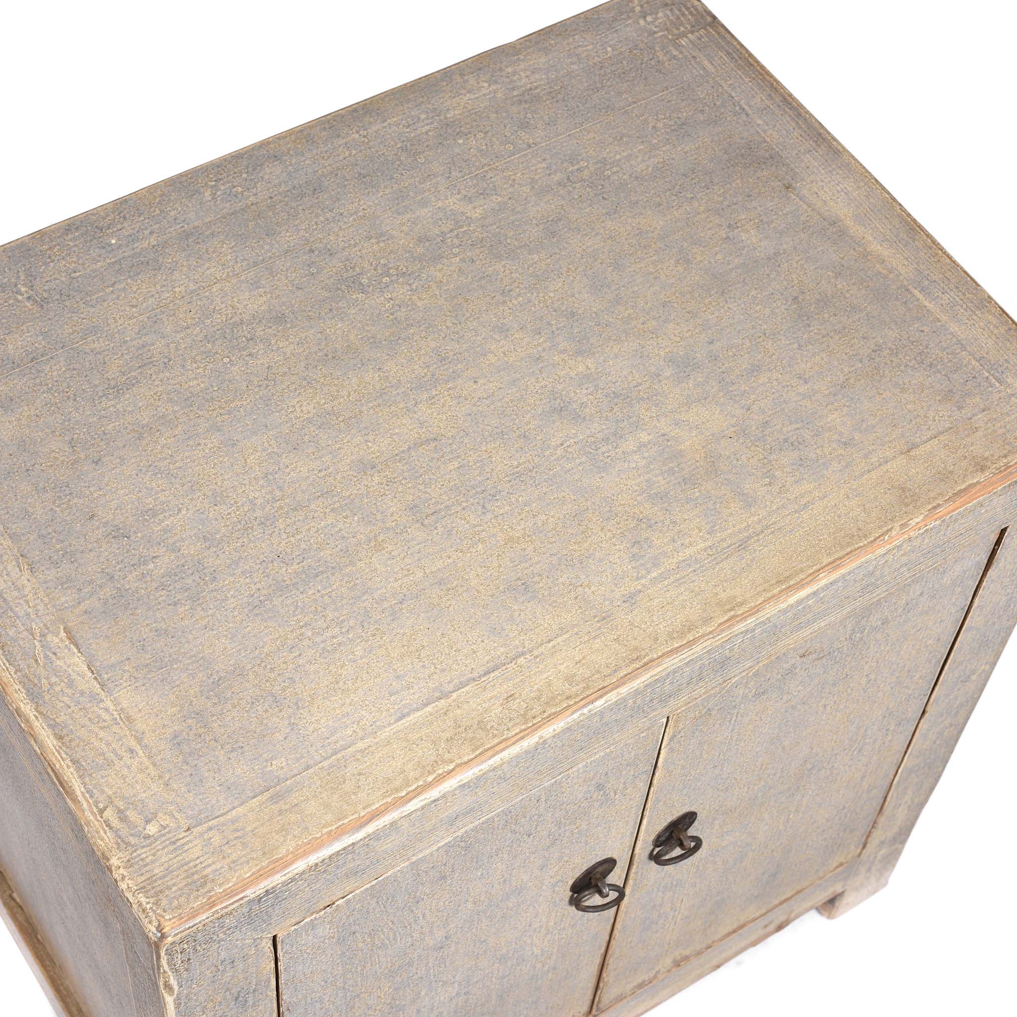 Surface From Painted Chinese Side Cabinet Made From Reclaimed Pine | Indigo Antiques