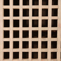 Lattice Noodle Cabinet Made From Reclaimed Wood
