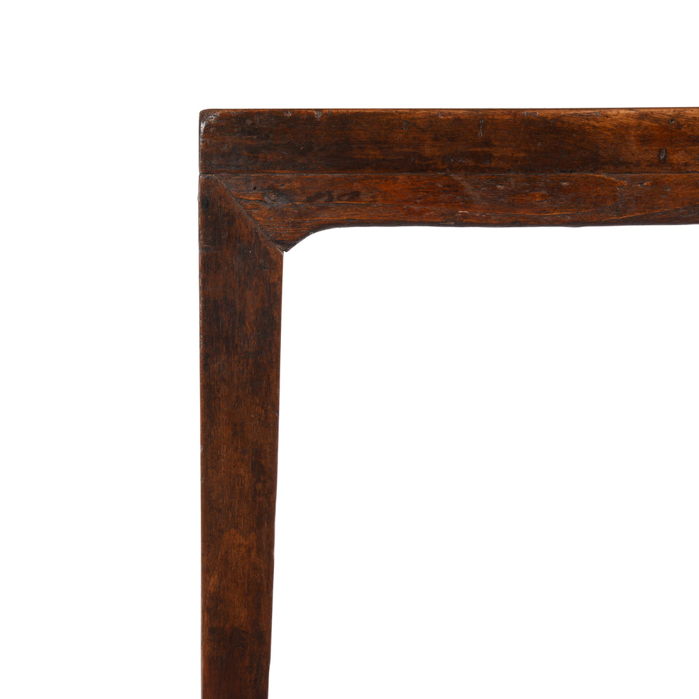 Corner Detail Of Elm Side Table From Shanxi - 19thC | Indigo Antiques